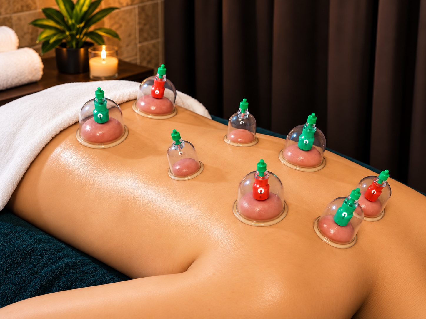 Terapia de ventosas (cupping) en CHILL Spa